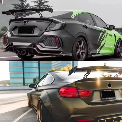 Rear Air Deflector Spoiler Wing Sport Tail Airfoil Tuning Accessories Universal Sedan Cars 125cm Fit Mostly Vehicle MAD Style