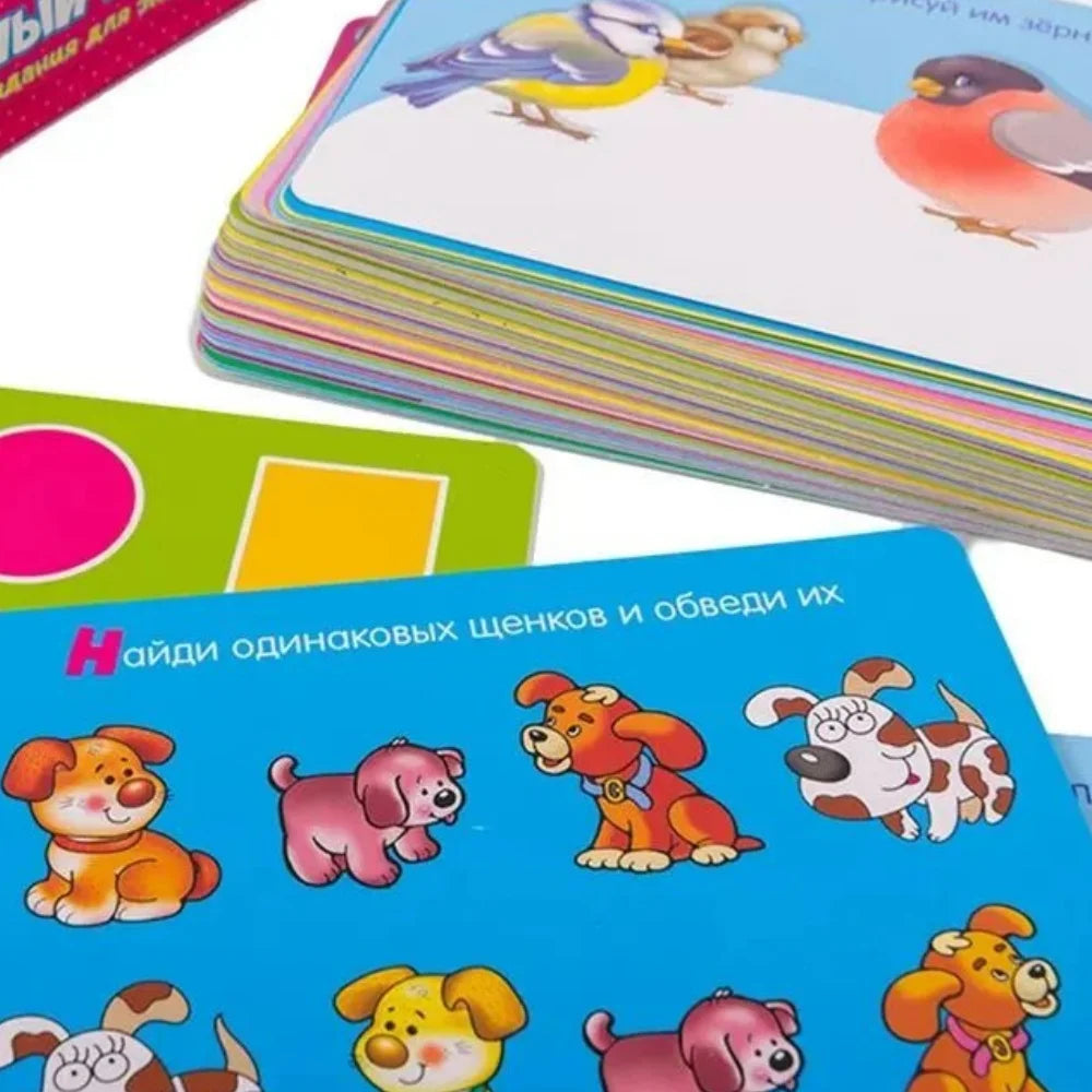 Smart Kid-Board Game Bustard-Media Child Development, Card Game, Holiday Gift (Small Shade of Color)