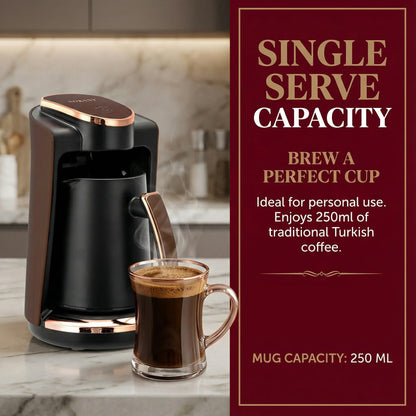 220V 110V Household Electric Coffee Pot Tea Office Coffee Maker 250ML Single Cup Turkish Coffee Machine
