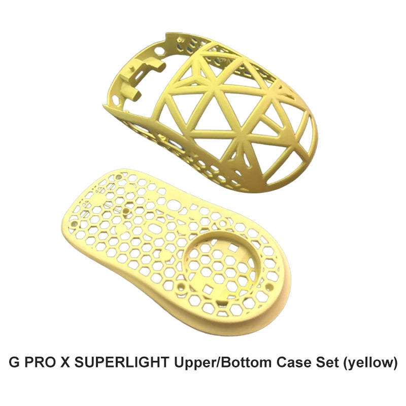 compatible For G PRO X SUPERLIGHT Wireless Mouse Shell - 3D Printed DIY Mini Limited Edition Lightweight Hollow Bottom Case Kit