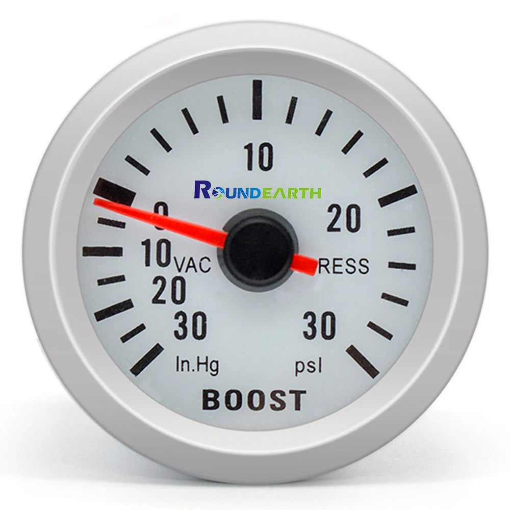 52mm (2 Inch) Car Modification Pointer Boost Water Temp Oil Temperature Meter Pressure Voltage Gauge Blue Backlight