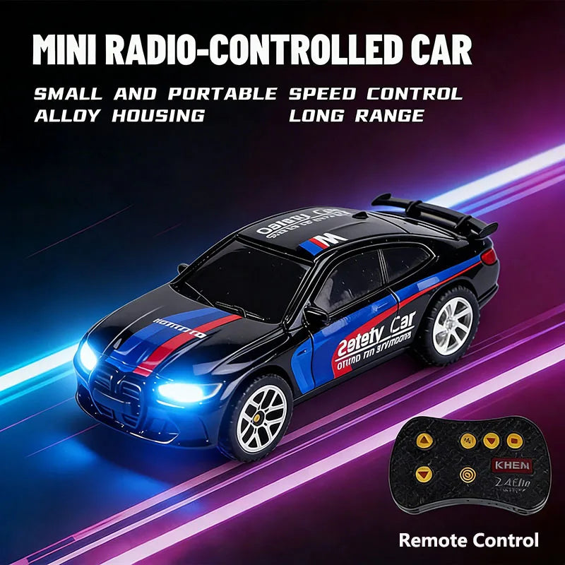 2026 Upgraded RC Car 1:64 Mini Alloy RC Drift Car Easy to Carry, 60mins Life.  Exquisite Gift Box An Ideal Toy Gift for Children