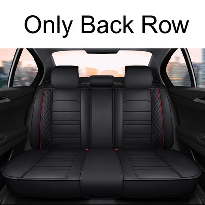 Full Coverage Pu Leather Car Seat Covers for FORD Focus MK2 Edge Explorer Ecosport Escape Everest Fiesta C-MAX Car Accessories