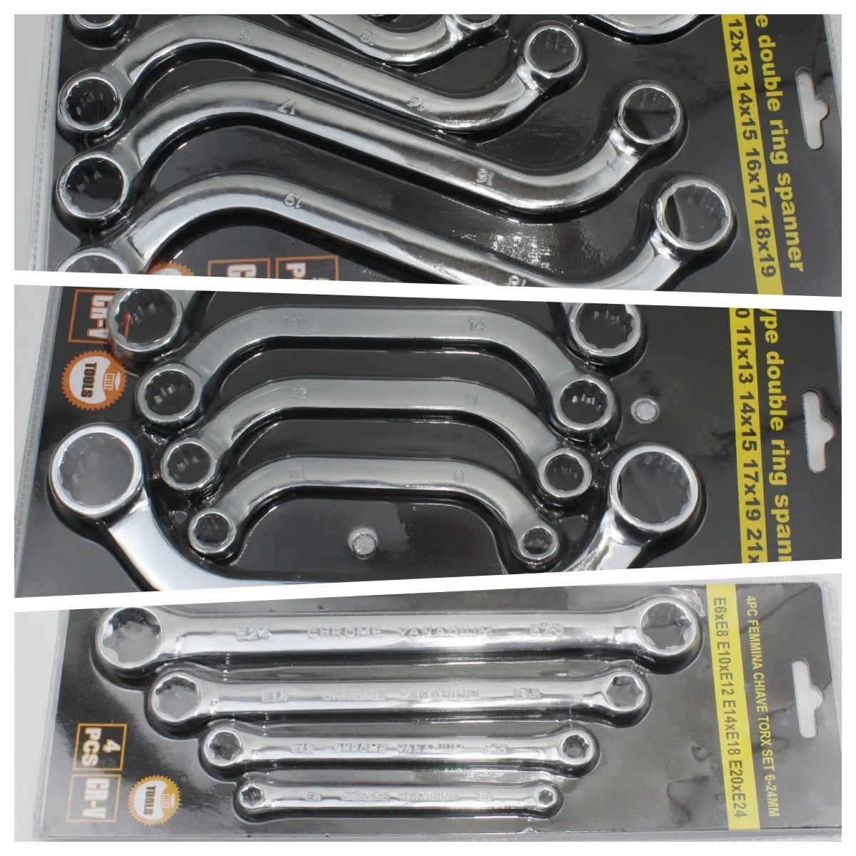 S-Type Socket Wrench U-Type Socket Wrench Set C-Type Moon-Shaped Double-Ended Socket Wrench E-Type Socket