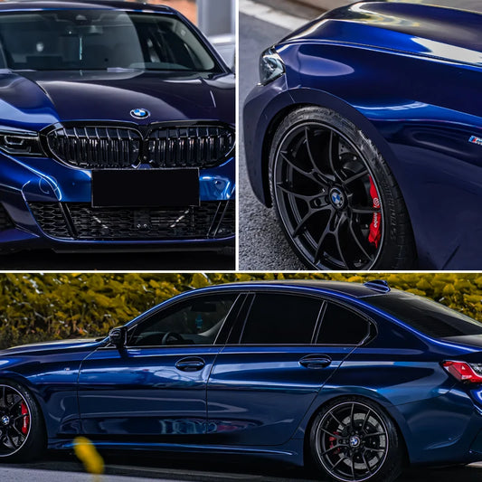 TPU Self-Healing Tanzanite Blue Car Wrap Vinyl Film Anti-Yellowing Anti-Scratch Full Body Protection Sticker
