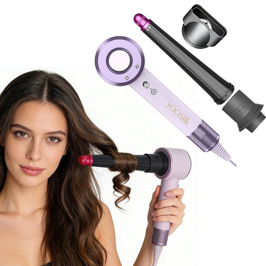 2 IN 1 Airwrap Hair Dryer High Speed Brushless Motor Negative Ionic Blow Dryer Multi-Function Salon Hair Styler Tools