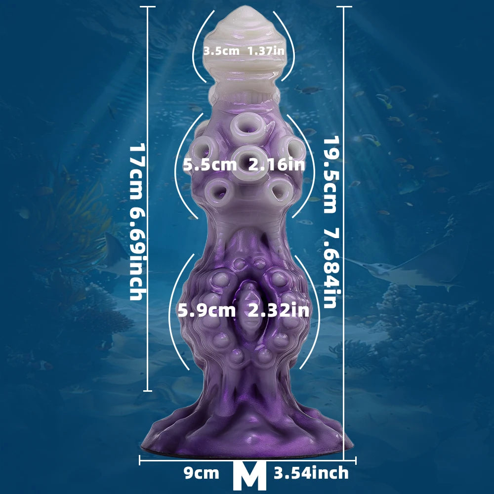 Monster Dildo Big Anal Plug Dildo Butt Plug Adult Sex Toy Anal Stimulation Soft Animal Penis For Female Anal Erotic Sexy Toy