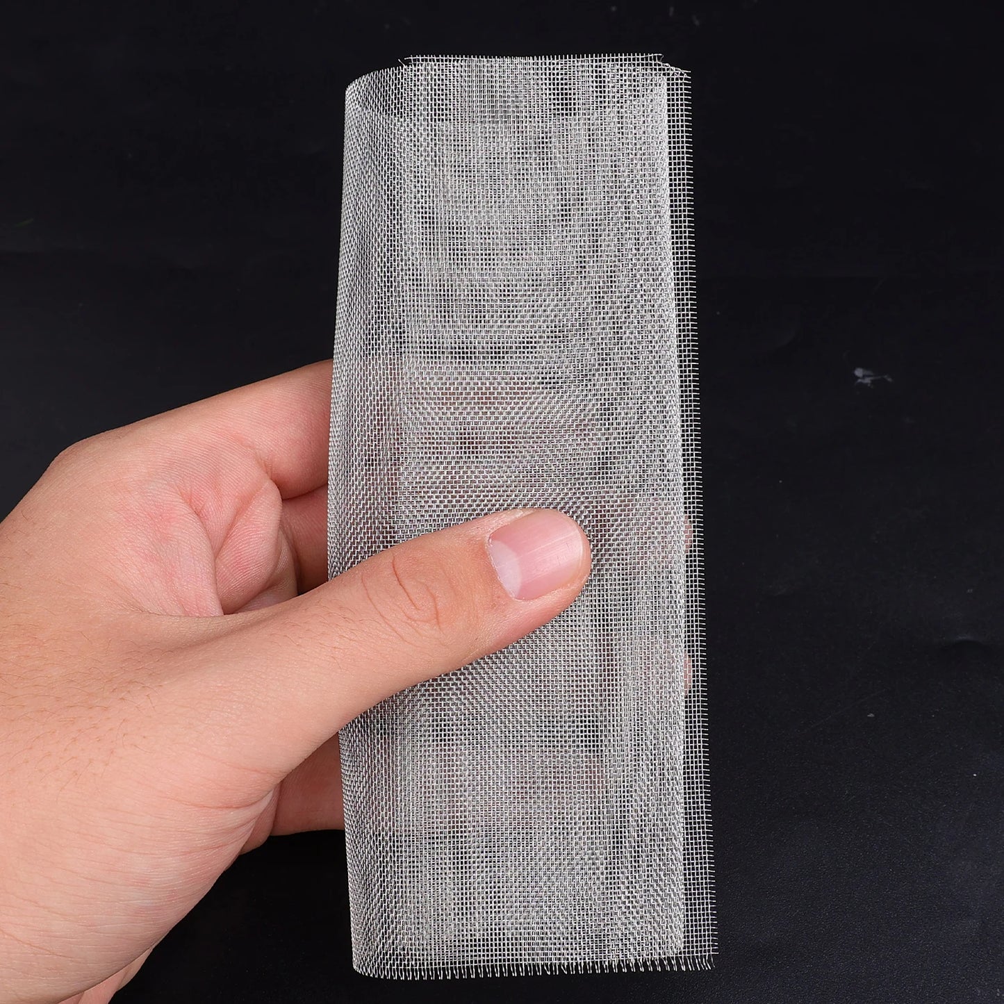 Car Bumper Stainless Steel Repair Mesh Plastic Crack Repair Mesh Welding Wire Mesh Net For Bumper Body Hood Vents 15x20cm