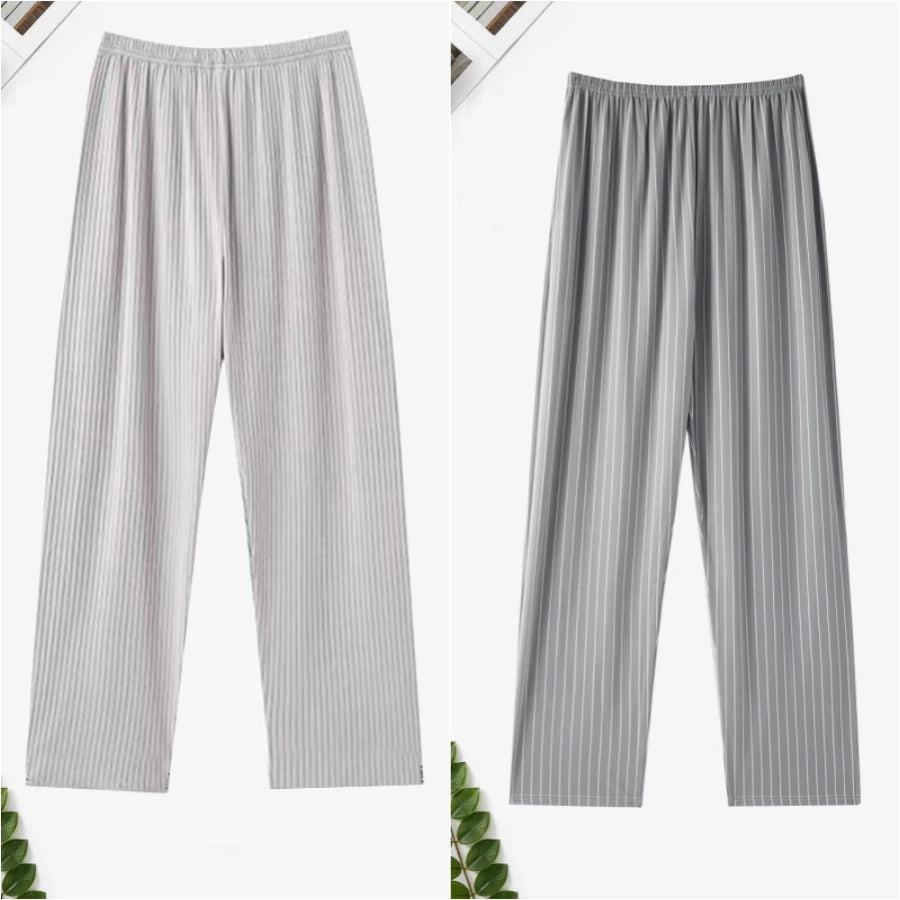 Pajama Pants Men's Pants Autumn and Winter 2025 New Loose Pants Printed Spring & Fall Home Pants