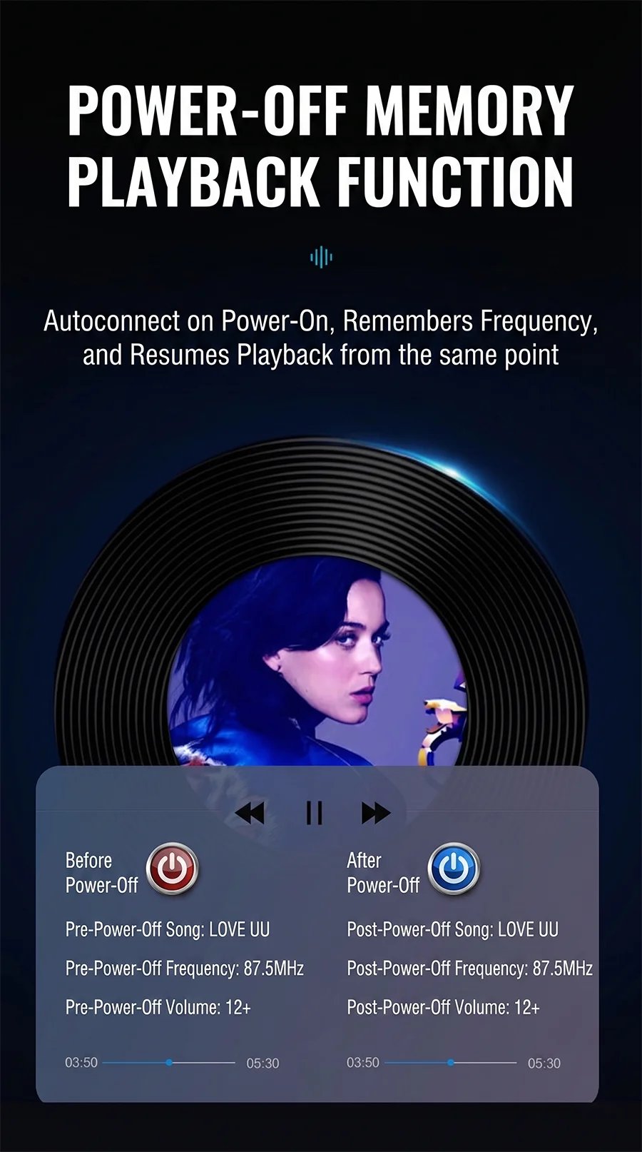 Car Bluetooth 5.0 FM Transmitter Audio Adapter RGB Colorful Light Triple Port PD Fast Charger And USB & One-Key Deep Bass Boost