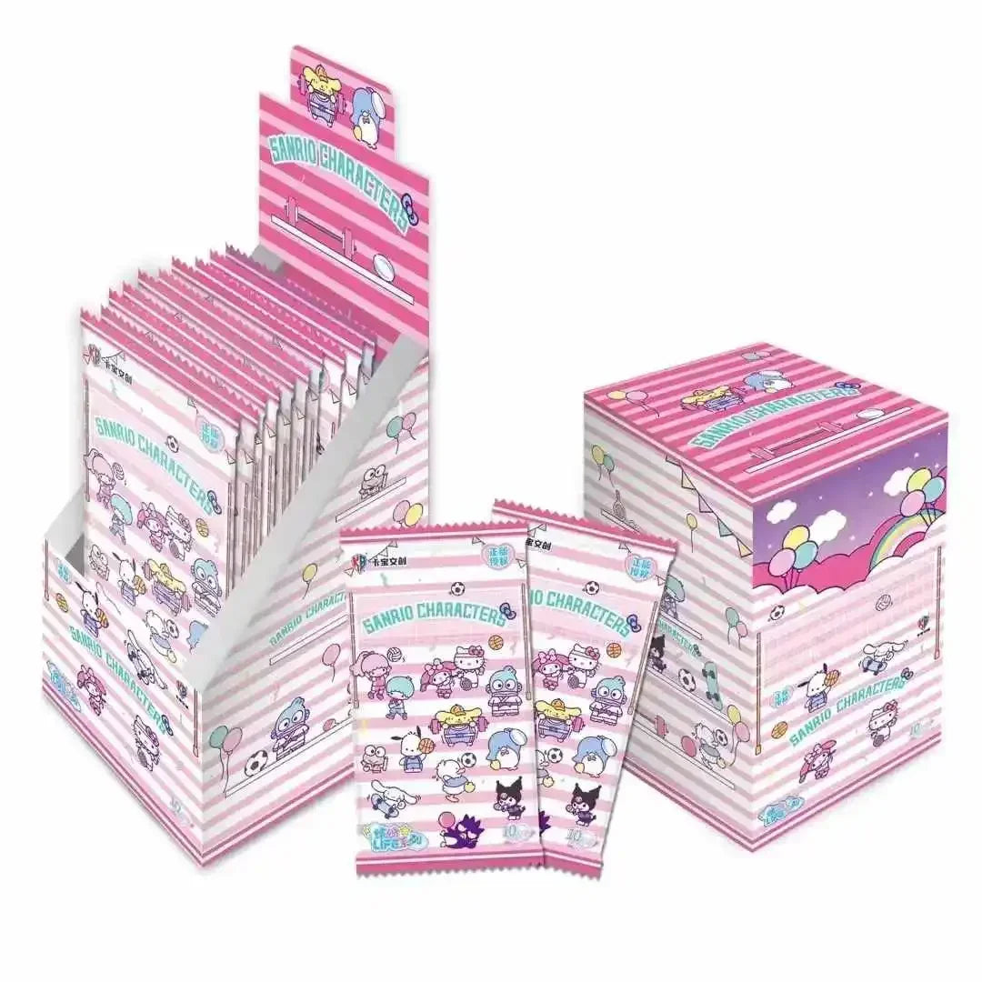 Genuine Sanrio Family Shining Dream Journey Series Limited Edition Collectible Cards Peripheral Children Holiday Toys Gifts