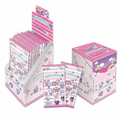 Genuine Sanrio Family Shining Dream Journey Series Limited Edition Collectible Cards Peripheral Children Holiday Toys Gifts