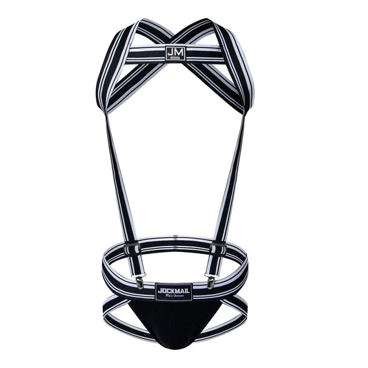 Detachable Split-type Men's Sexy Jockstrap Underwear Bodysuit Suspender Jumpsuits Man Harness Gay Underwear Mens Lingerie Sissy