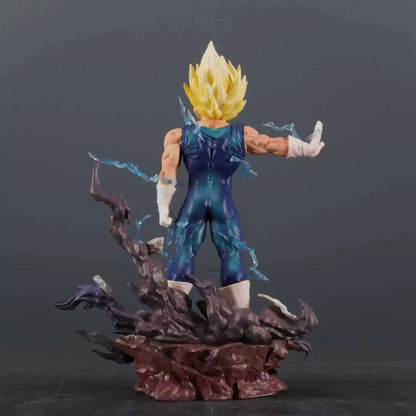 Anime Dragon Ball Super Saiyan Vegeta Hb Demonized Bust Figure Collectible Statue Model Resonance Series Shine Figure Toys Gifts