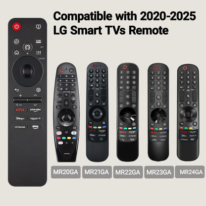 Universal Voice MR25GA Magic Remote Control, Compatible with 2025 LG TVs Bluetooth voice AKB76046603 AKB76046602 AKB76046608