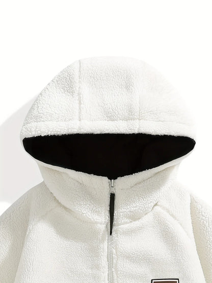 Men's Jacket, Men's Casual Outdoor Sports Warm Jacket, Reversible Jacket, Fashionable Couple Jacket, Using Windproof and Wear-Resistant Fabric, Warm and Comfortable, Men's Loose Jacket