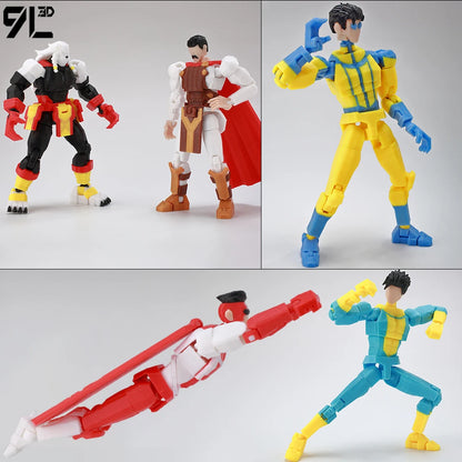 9L3D Printe Dummy13 T13 Unbeatable Mark Grayson Bulletproof Mark Grayson Action Figure Anime Collectible Model Toy For Kids Gift