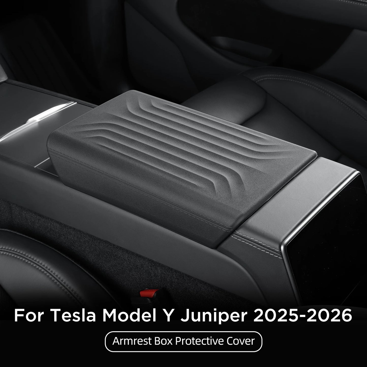 YZ For Tesla Model 3 Y YL Juniper Highland Armrest Pad Soft Case Center Console Box Cover Aanti-scratch 2026 Accessories