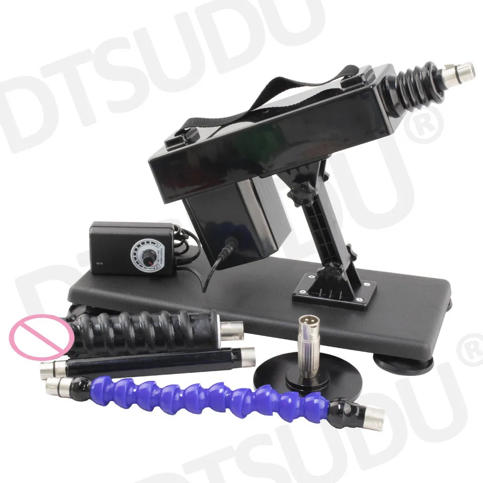 Female Sex Machine with Dildo and Masturbation Cup, Hands-Free G-Spot Clitoral Stimulation, Adult Sex Machine
