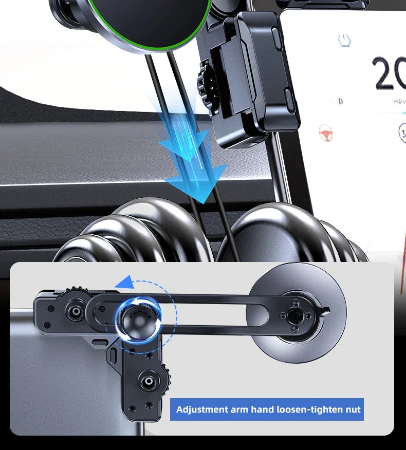Universal Car Phone Holder for BYD Dolphin Qin plus Tang DMI ATTO3 up Han EV Song pro Destroyer Screen Special Vehicle Mount