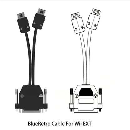 BlueRetro Ps1 2 Wireless Controller Converter Bluetooth Receiver Adapter For Playstation 2 Games Controller Converter For Retro