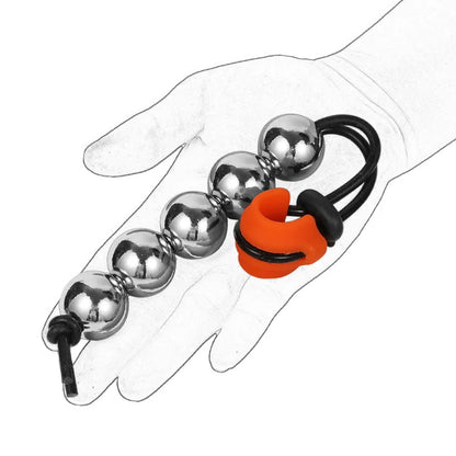Reusable Stainless Steel Solid Ball Stretching Amplification Trainer Adjustable Household Items Adult Male Exercise Equipment