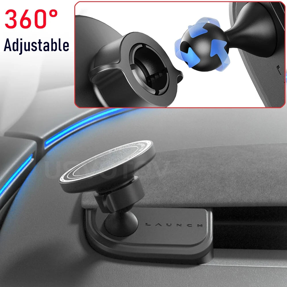 Strong Magnet Magsafe Phone Mount for Tesla Model Y Juniper Model 3 2025 2026 Phone Holder Navigation Bracket Car Accessories