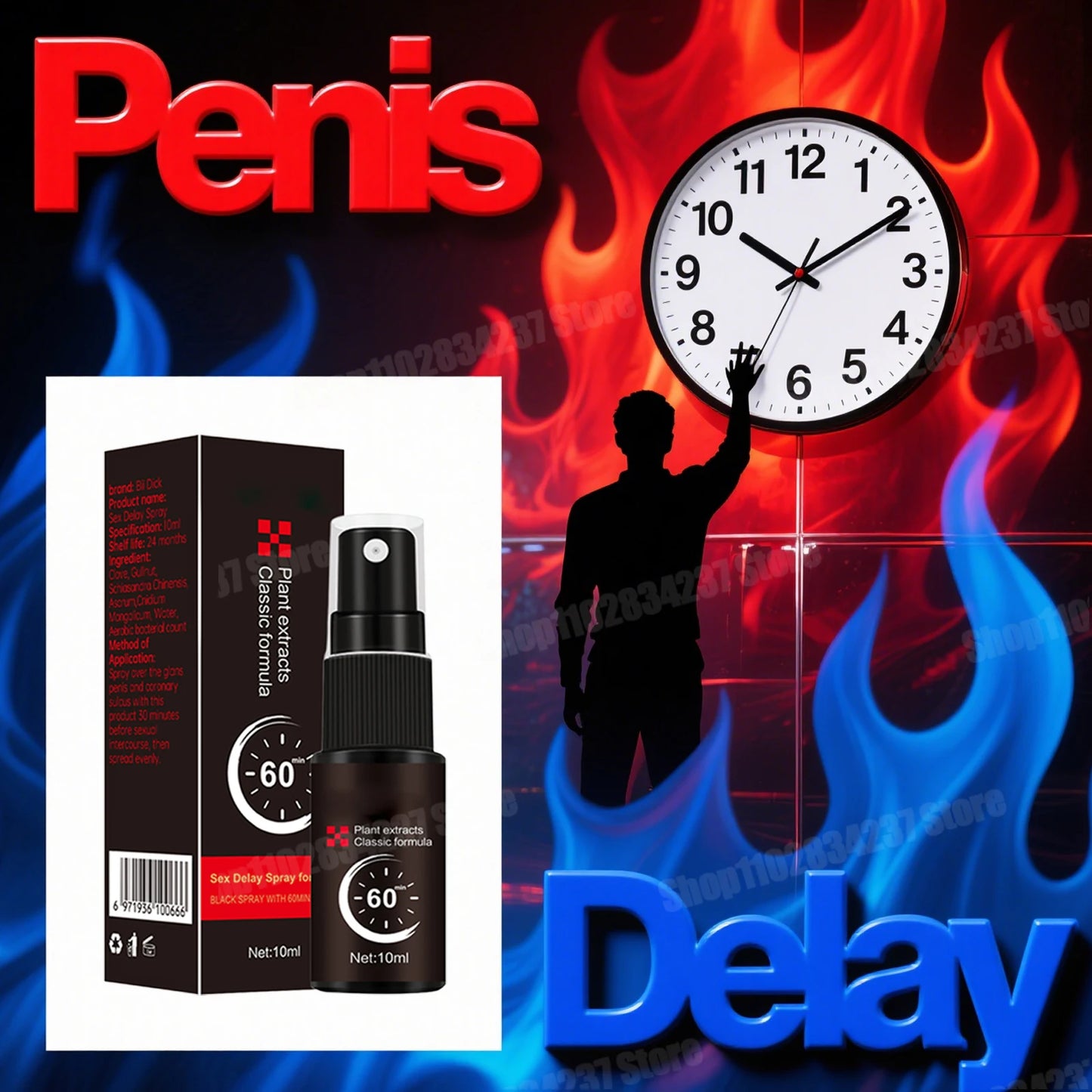 XXXL Long Time Delay Spray for Couples' Sexual Wellness and Enlargement Lubricants Enhancement1111