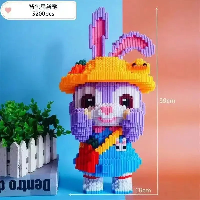 StellaLou LinaBell Puzzle 3D Assembled Building Block Model, Children's Toys, Birthday Gifts, Desktop Ornaments