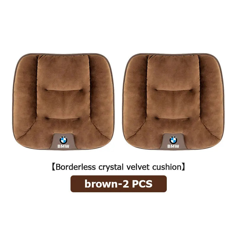 For BMW 3D Flannel Car Seat Cover Winter Warm Seat Cushion Anti Slip Auto Front Chair Seat Pad E90 E60 E46 E39 F30 F10 E87 X3 X4