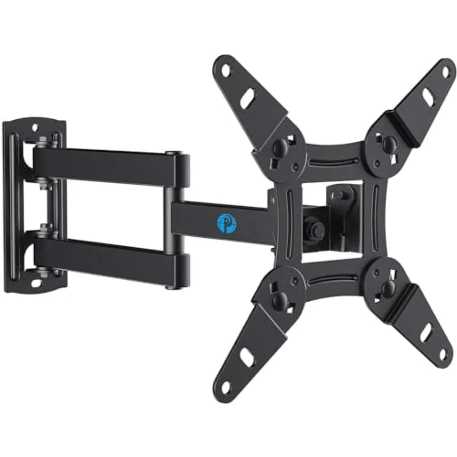 Full Motion Wall for Echo Show 21/15 and Flat Curved Screen s and Monitors, Max VESA 200x200mm up to 44lbs, Wall Bracket Rotati