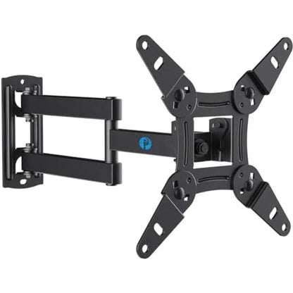 Full Motion Wall for Echo Show 21/15 and Flat Curved Screen s and Monitors, Max VESA 200x200mm up to 44lbs, Wall Bracket Rotati