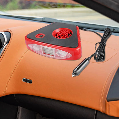 12V Car Heater Fan Windscreen Defogger Window Defroster Plug and Play 360 Degree