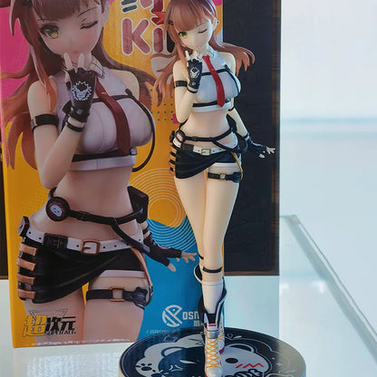1pc Anime Girl Figure Made of Soft Silicone, Atmosphere Desk & Car Decor Collectible Statue, Ideal Gift for Birthdays & Holidays