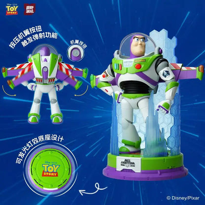 Authentic Hot Toy Story Buzz Lightyear Assembled Model Large Size Multi Jointed Sam Club Same Style Birthday Gift Decor