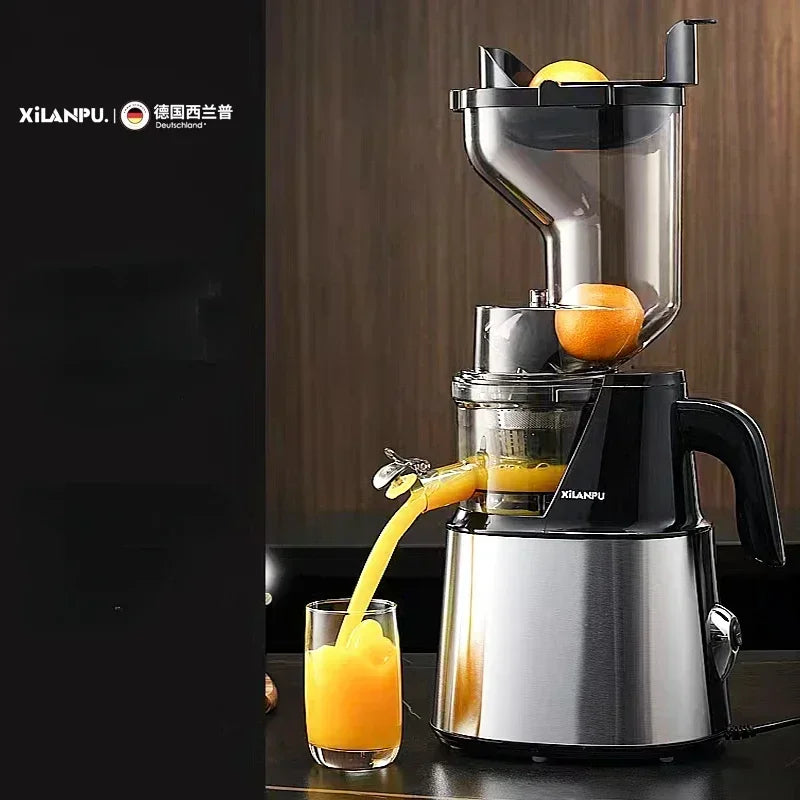 220V German Syrup Juicer Commercial High Capacity Juice Residue Separation Multifunctional Fried Fruit Stainless Steel AD