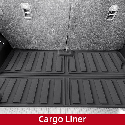 Smabee RHD for Suzuki Jimny XL 5-Door Auto Transmission 2023-Onwards Car Floor Mats Trunk Pad TPE 3D Foot Mat Black