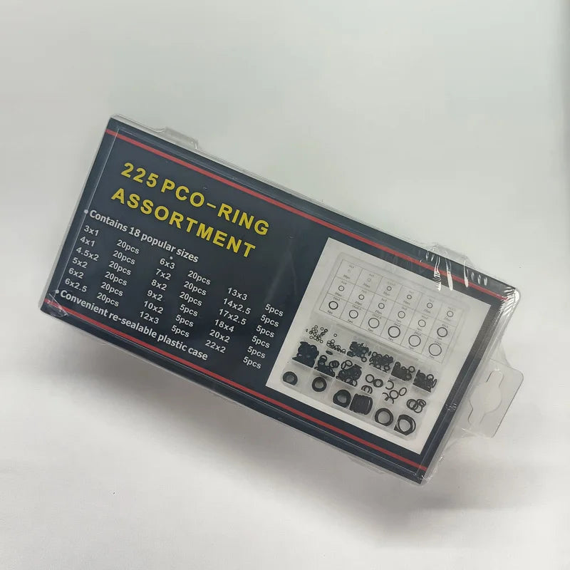 Rubber O Ring Set Gaskets Seal Nitrile Rubber Bands High Pressure O-Rings Repair Kit Sealing Elastic Band O Rubber Rings