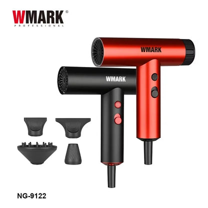 WMARK Hair Dryers Professional Blow Dryer Powerful Hair Dryer Machine Portable Air Blower Hair Salon for Household Use NG-9122
