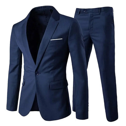 Elegant Men Suits For Wedding 3 Pieces 2 Set Jackets Vest Pants  Blazers Outfit Business Classic Full 2024 Formal Costume