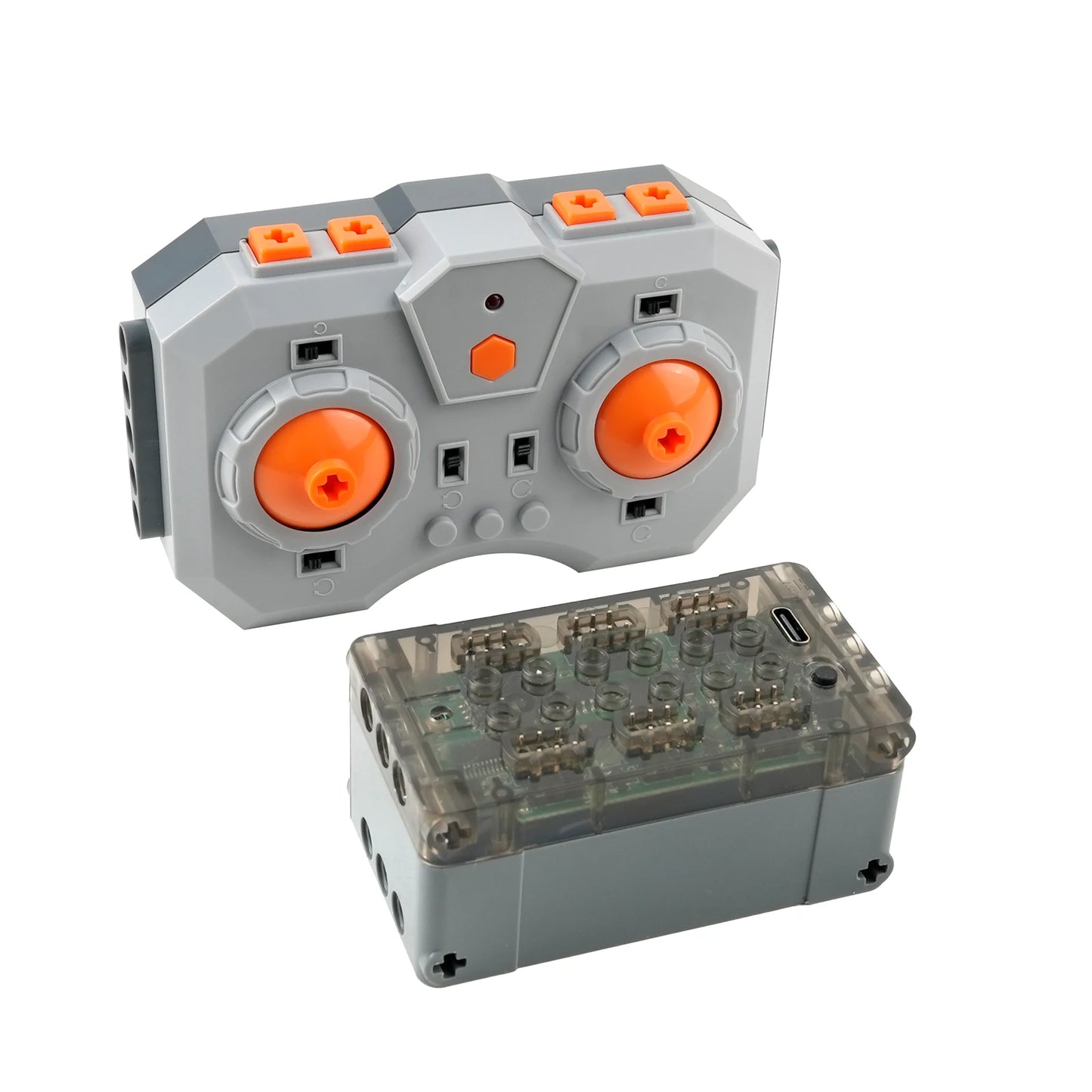 12 Channel Lithium Battery Box Remote Control APP Speed Adjustable Technical Parts for Legoeds MOC Power Functions Bricks Toy