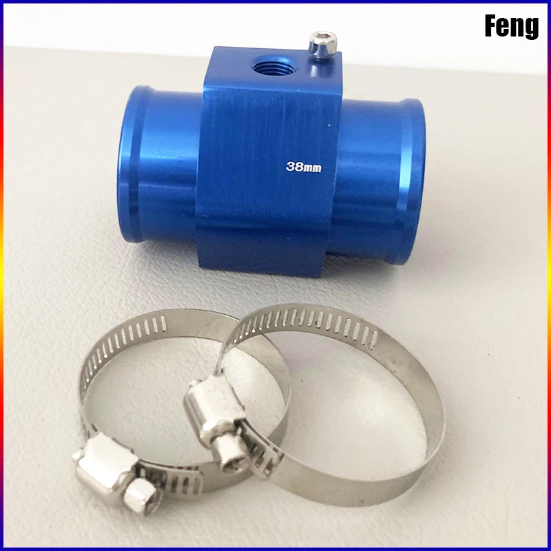 HQ Water Temperature Sensor Head Joint Sensor Radiator Adapter 1/8NPT 12V 24V Digital Water Temperature Gauge Voltmeter