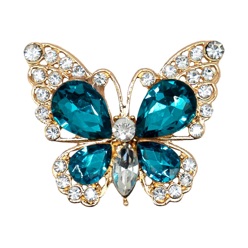 1pcs Designer Butterfly Metal Shoe Charms Bees Dinosaurs Foxes Luxury Decorations for Shoe Accessorie Crab Pins for Women Girls