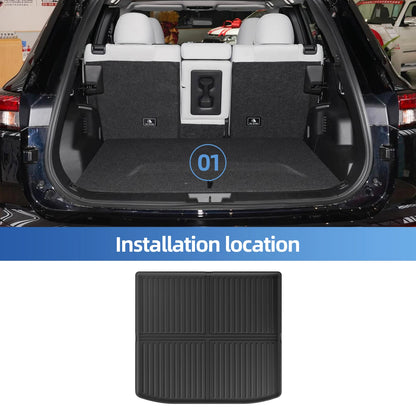 for Mitsubishi Outlander 2023-2024 Car Floor Mats Car Accessories Cargo Liner Trunk Mat Protection Pad Only Fit Right Rudder