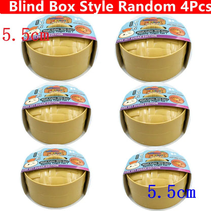 5.5/8.5cm Stress 1-12Pcs Dumpling Squash Toy Dampaline Squishy with Box Dumplings Sensory Squeeze Toy for  Relief Gift Birthday