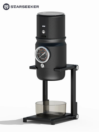 STARSEEKER Super58 Portable coffee machine: Top Espresso for Travel/Camping/Car. Inc. Bracket & Tamper