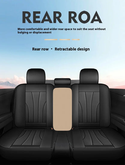Car Rear Seat Covers for Most SUVs/Cars Full Coverage Protection Wear-Resistant Comfortable Breathable Easy to Clean