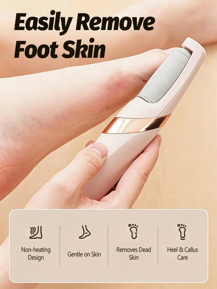 Electric Foot Heel Callus Remover Feet Dead Skin Removal Skin Care Tool Portable Pedicure Rasp  Electric foot grinder