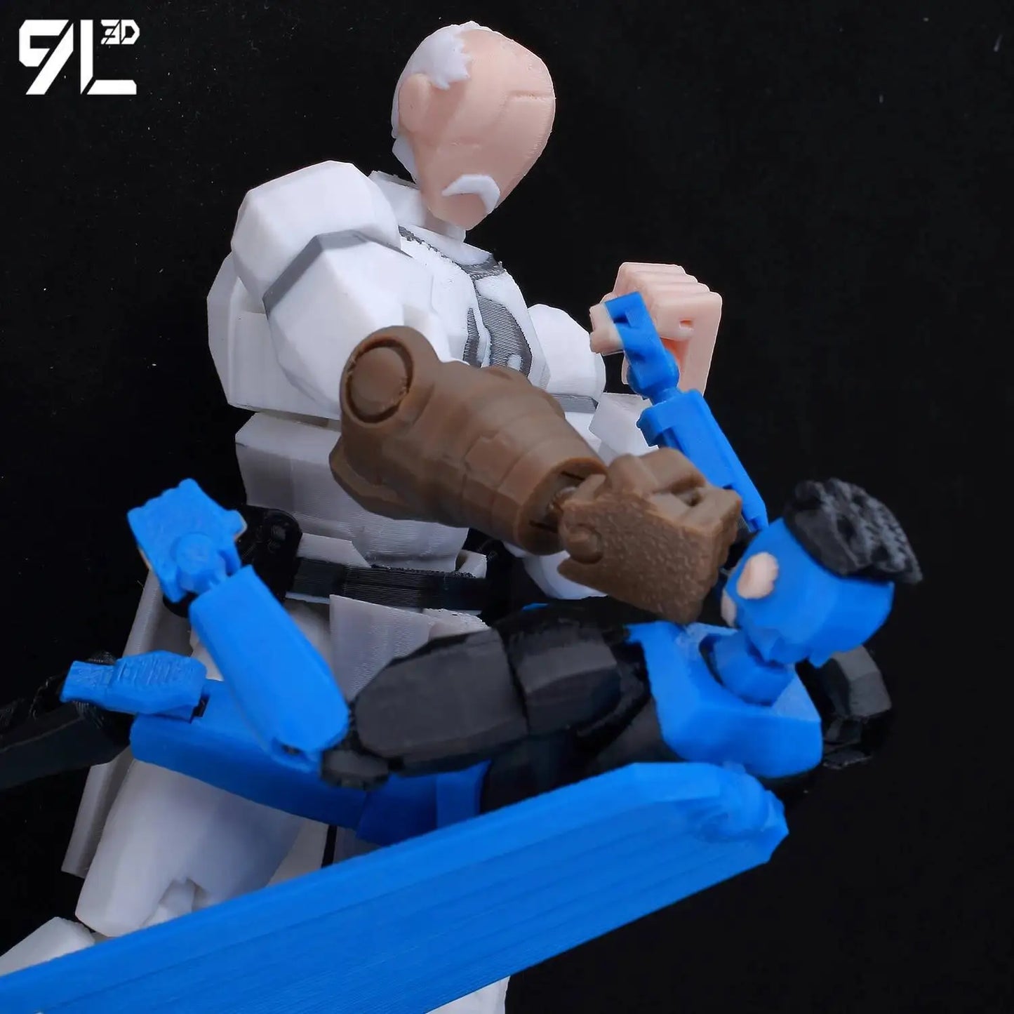 9L3D Printed Superheroes Invincible 2.0 Anime Multi-Jointed Shapeshift Toys Action Figures Mannequin Model Ornaments Gifts