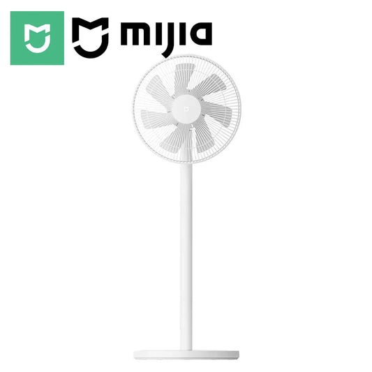 MIJIA Smart DC Inverter Floor Fan 1X Upgrade With 7-Blade,140° Wide-Angle Airflow,Low 25.6dB Noise,Wired Fan With Adapter